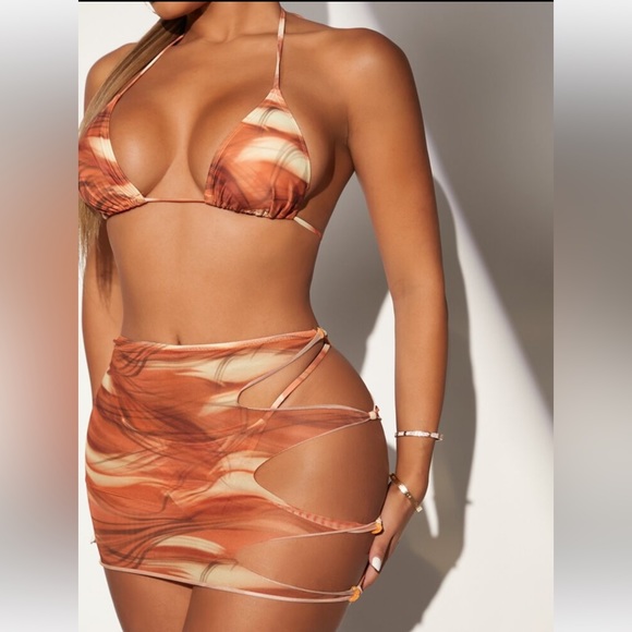 SHEIN Other - BRAND NEW. NEVER WORN 3 PIECE BIKINI SET